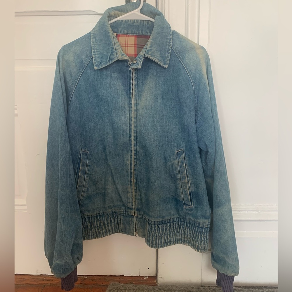Vintage Levi’s White Tab Demon Bomber Jacket